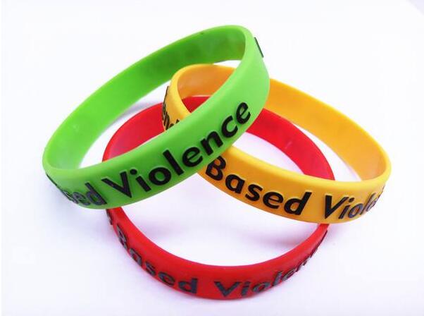 Eebossed Silicone Bracelet Eebossed Silicone Bracelet