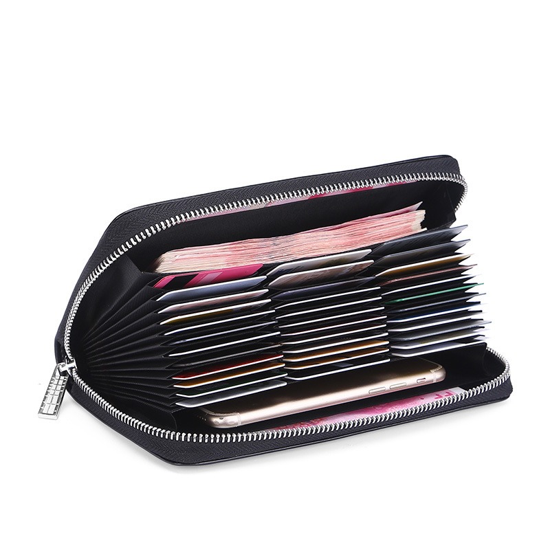 Classic RFID Blocking Genuine Cowhide Leather Wallet Classic RFID Blocking Genuine Cowhide Leather Wallet