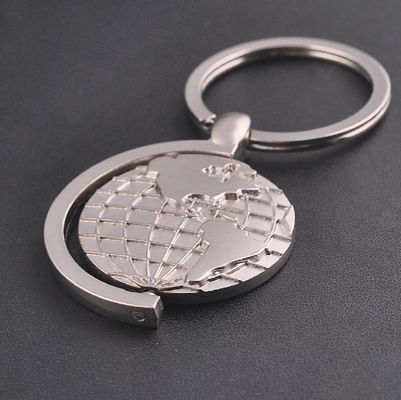 World Globe Keychain (Rotating Earth) World Globe Keychain (Rotating Earth)