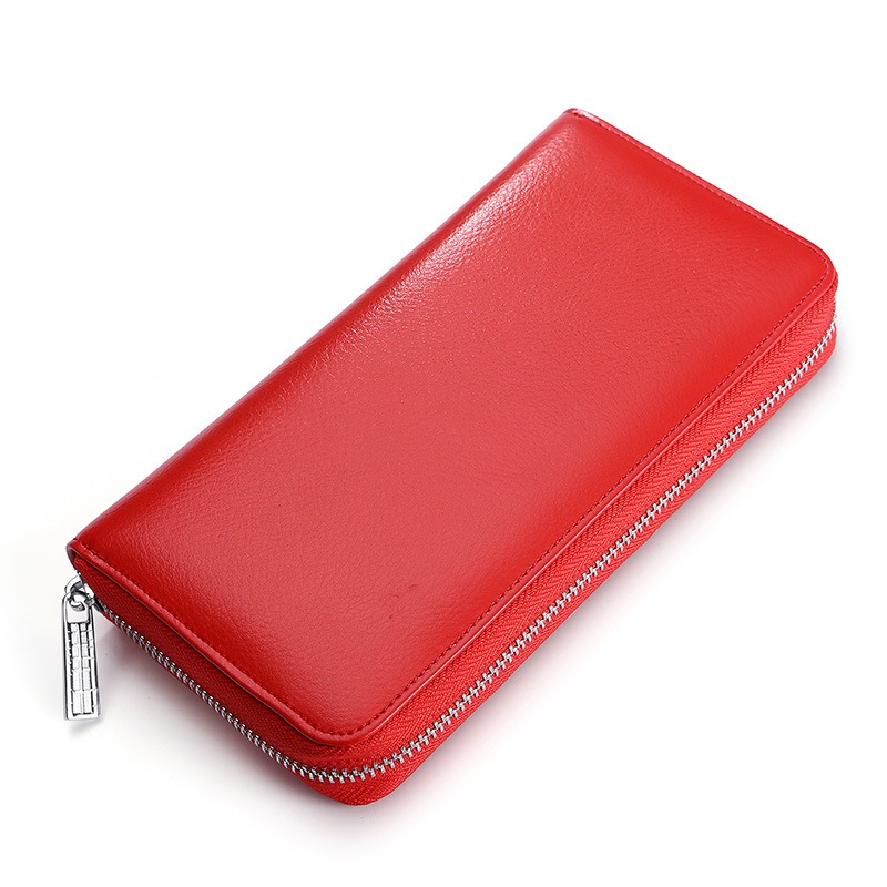 Red RFID Leather Wallet Red RFID Leather Wallet