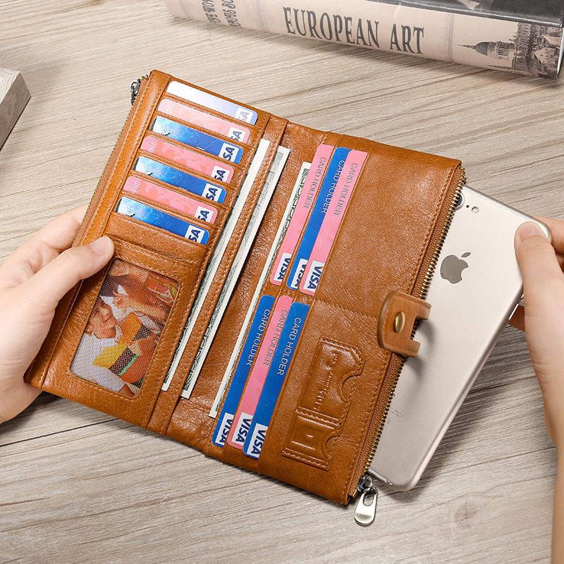 Open the wallet Open the wallet
