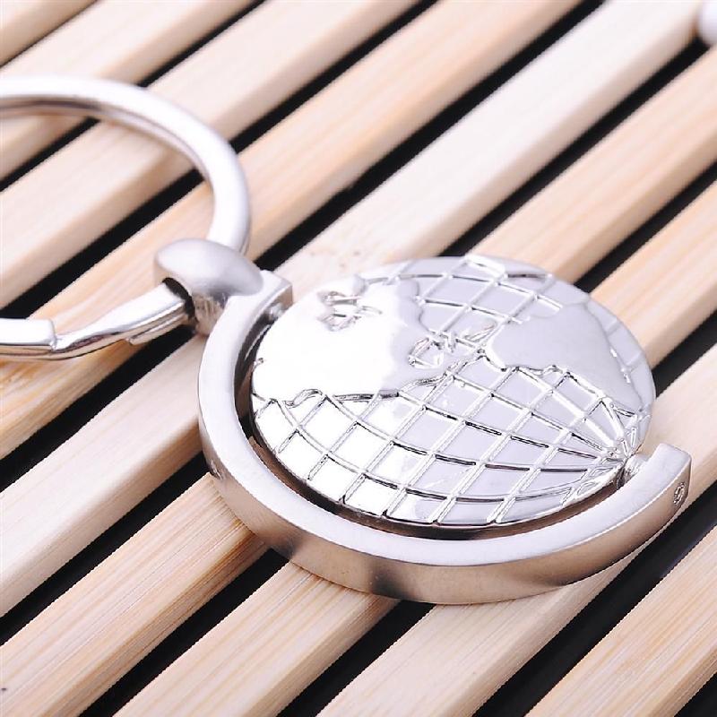 World Globe Keychain (Rotating Earth) World Globe Keychain (Rotating Earth)