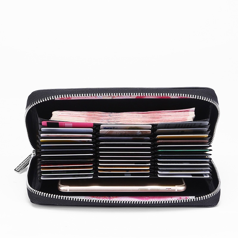 Classic RFID Blocking Genuine Cowhide Leather Wallet Classic RFID Blocking Genuine Cowhide Leather Wallet