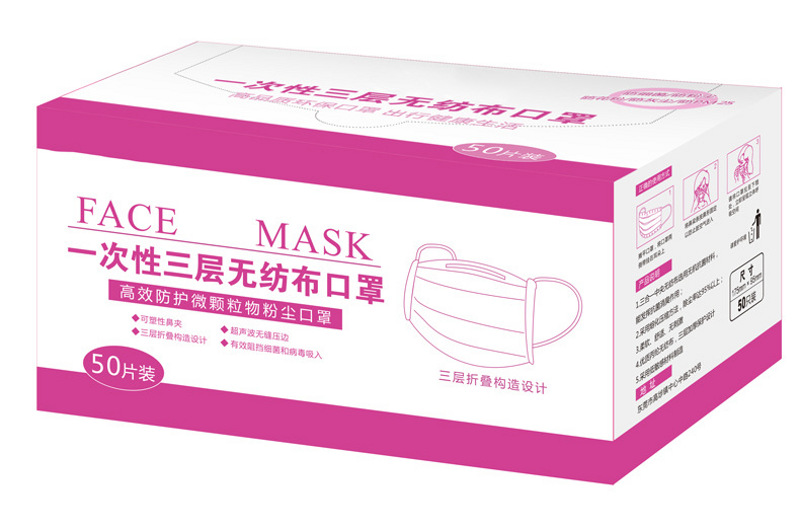 Face Mask Box Package Face Mask Box Package
