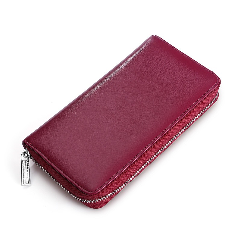 Rose Red RFID Leather Wallet Rose Red RFID Leather Wallet